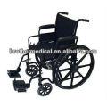 Powder coated steel wheelchair